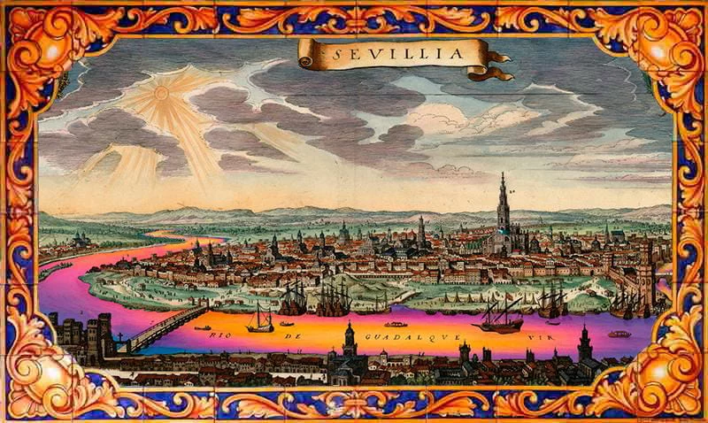Mosaico antiguo de Sevilla
